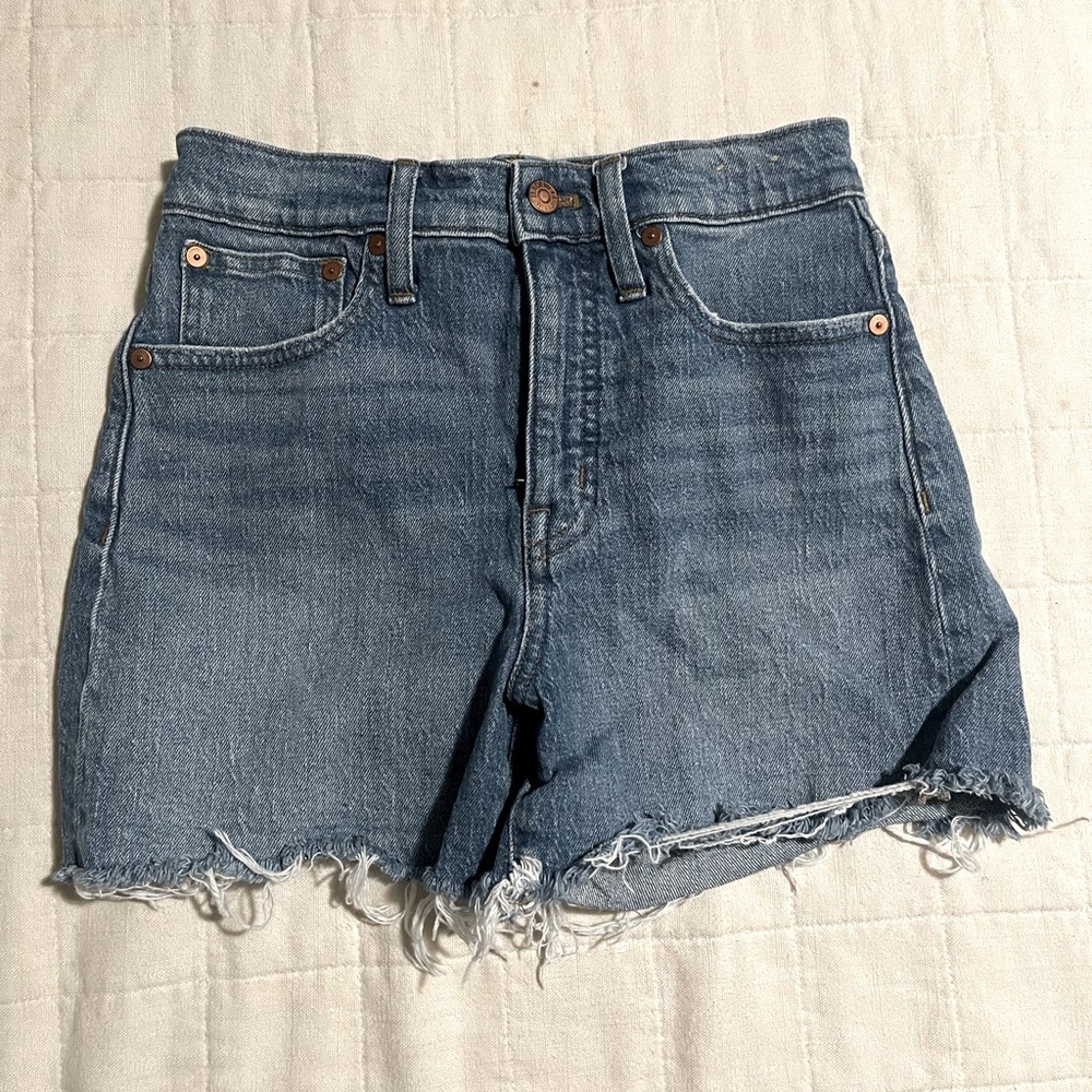 Madewell High-Rise Denim Shorts